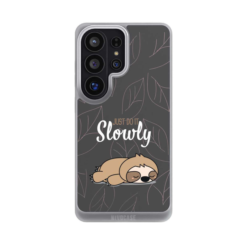 Galaxy S26 Ultra NIVOpure Just Do It Slowly Sloth Grey
