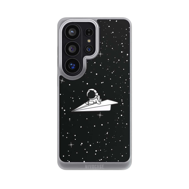 Galaxy S26 Ultra NIVOpure Astronaut Paper Plane Comic