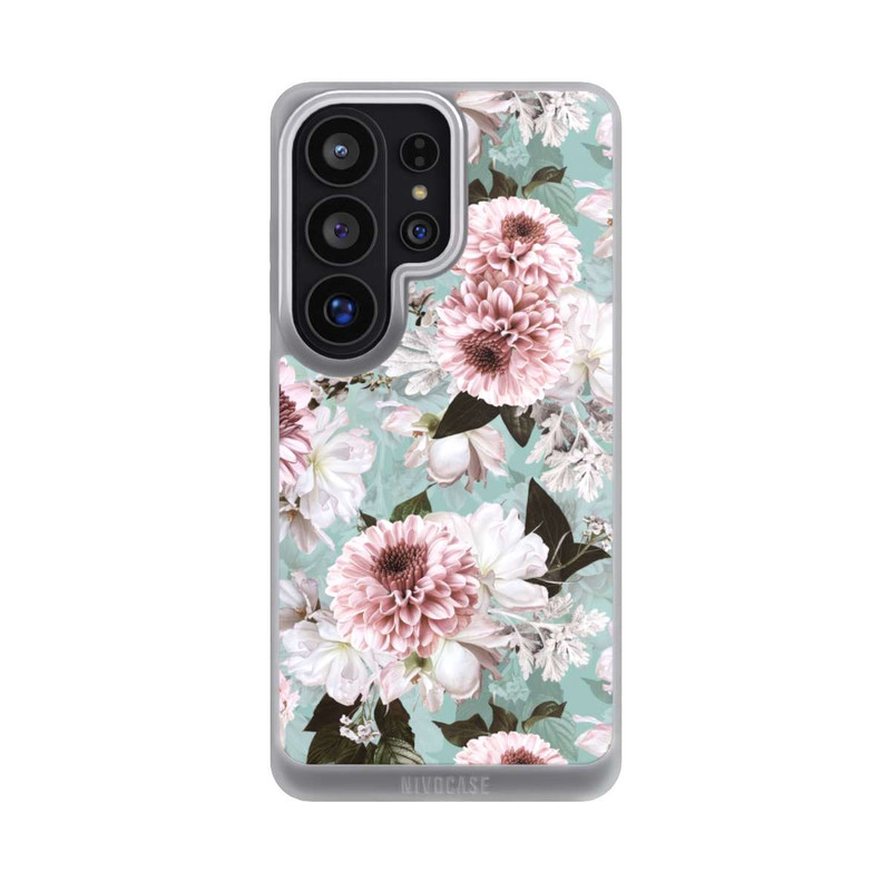 Galaxy S26 Ultra NIVOpure Blumentapete Barockblau
