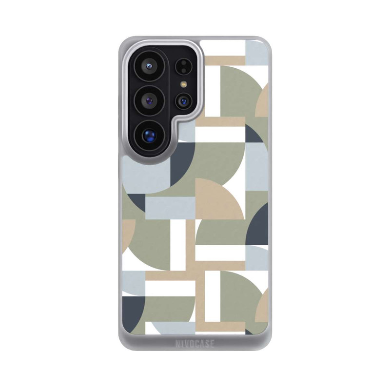 Galaxy S26 Ultra NIVOpure Futuristische Bauhaus Polygone Beige
