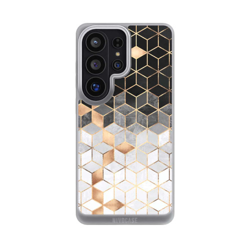 Samsung Galaxy S26 Ultra NIVOpure Würfel dunkel und gold