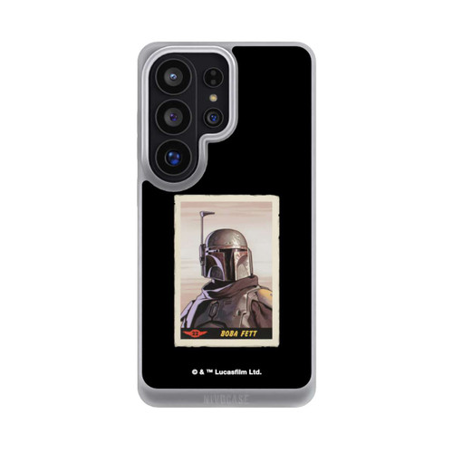 Samsung Galaxy S26 Ultra NIVOpure Boba Fett Badges Schwarzer Hintergrund