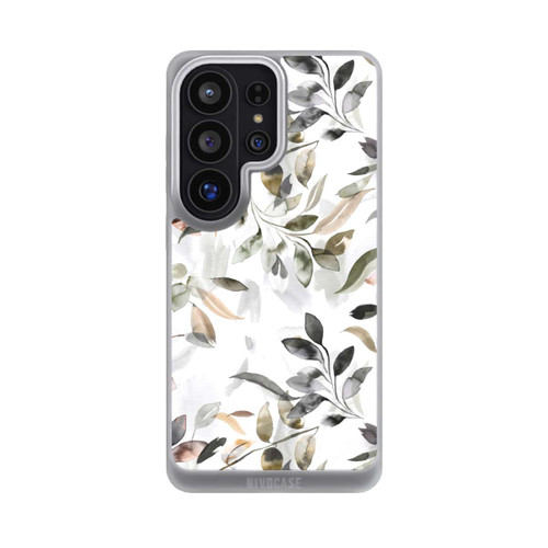 Samsung Galaxy S26 Ultra NIVOpure Watercolor Neutral Leaves