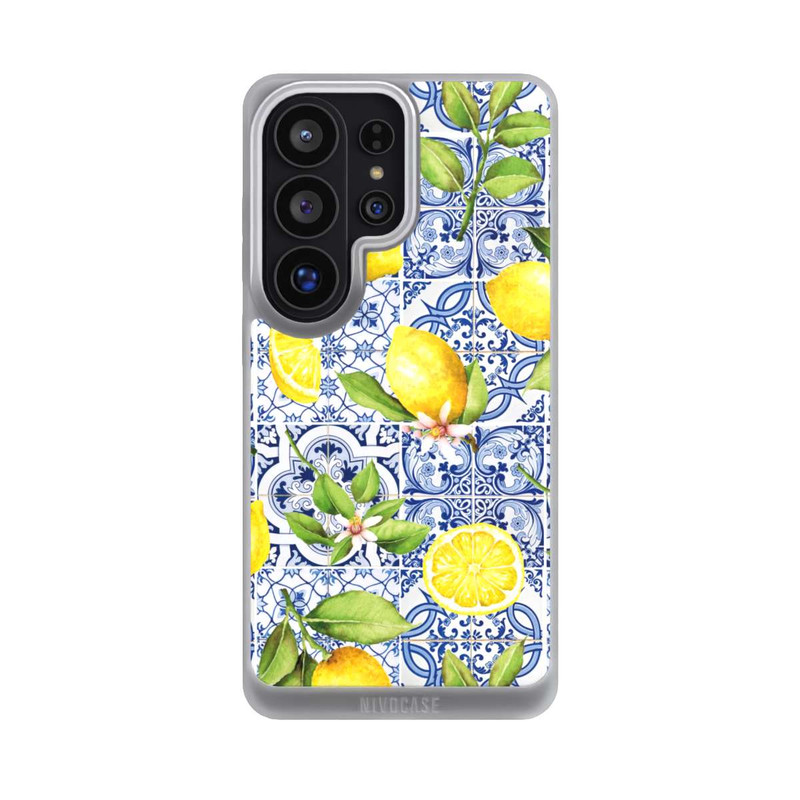 Galaxy S26 Ultra NIVOpure Greek Lemon Pattern Amalfi Coast