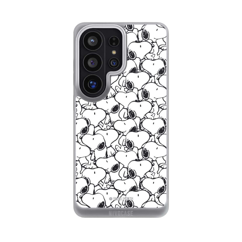 Galaxy S26 Ultra NIVOpure Snoopy Muster Schwarz und Weiß