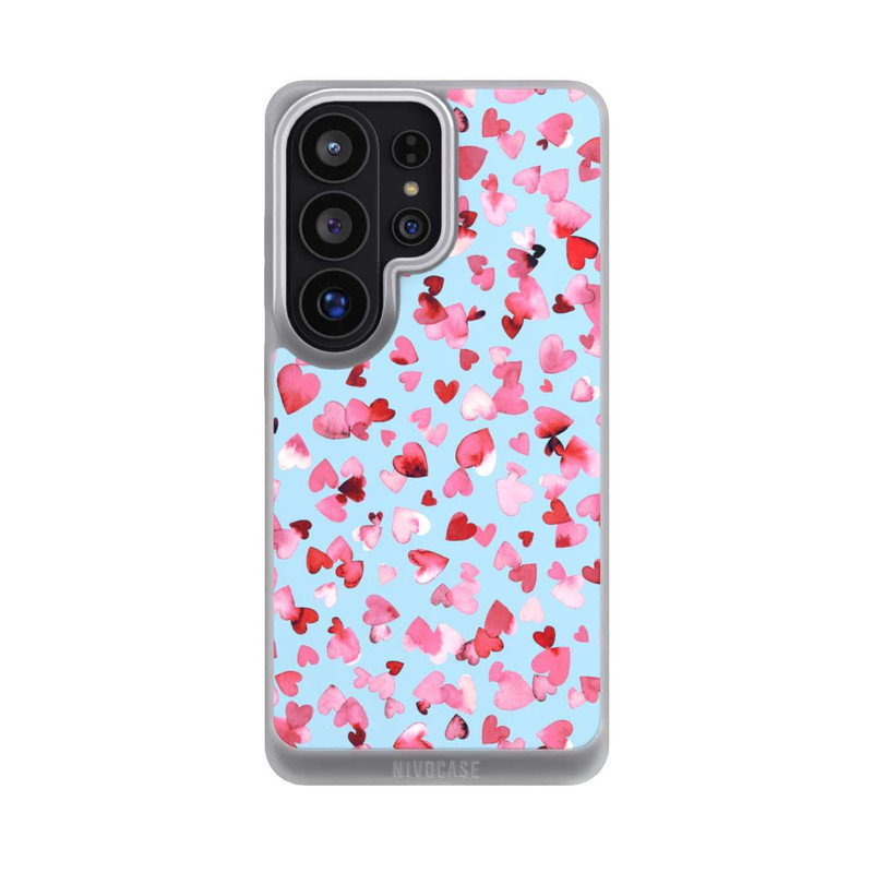 Galaxy S26 Ultra NIVOpure Valentinstagsherzen in rosa blau