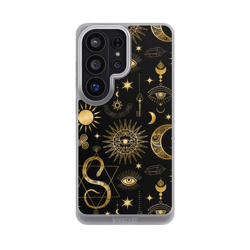Galaxy S26 Ultra NIVOpure Soleil et Lune Célestes Steampunk