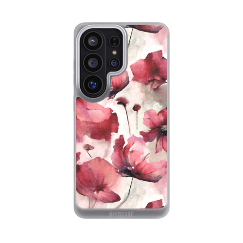 Samsung Galaxy S26 Ultra NIVOpure Wild Poppies Seamless Watercolour with AI
