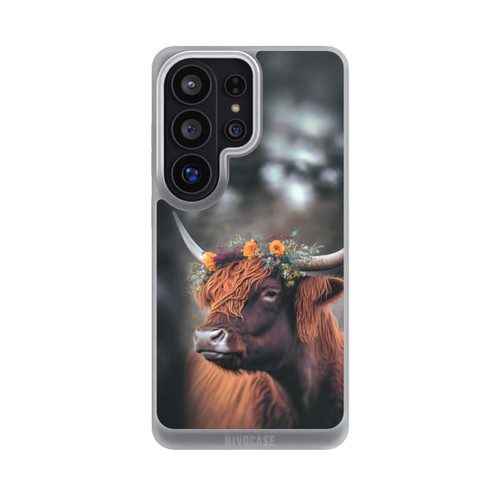 Samsung Galaxy S26 Ultra NIVOpure Hochland Rind mit Blumen mit KI