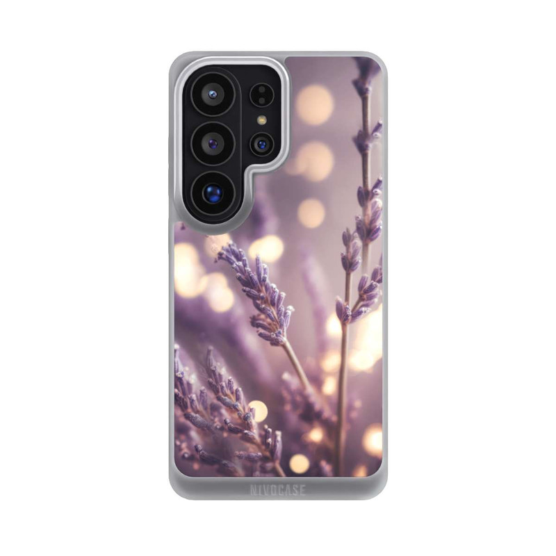 Galaxy S26 Ultra NIVOpure Lavender Close Up with AI