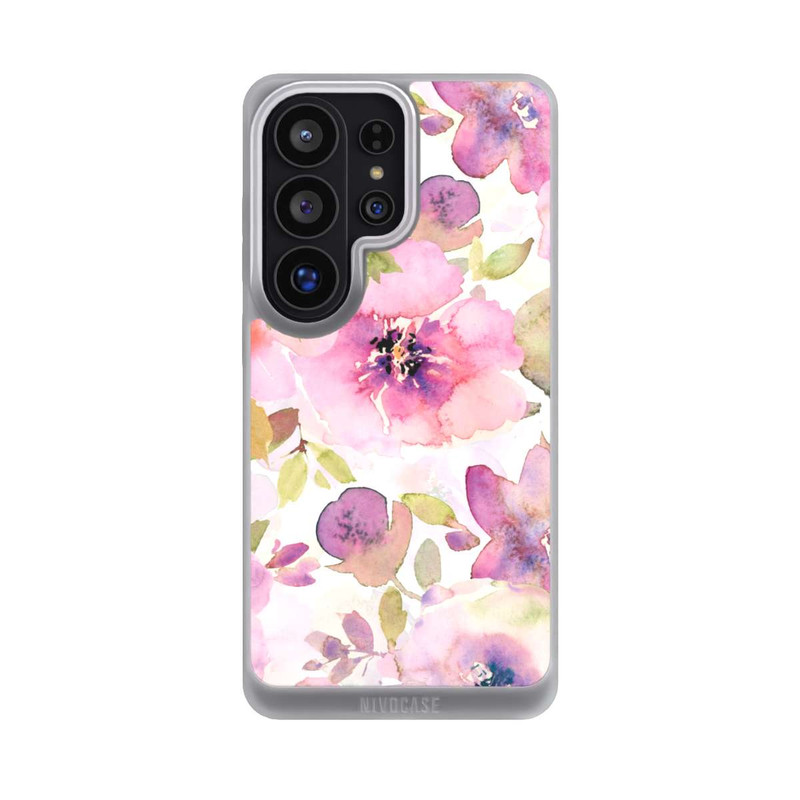 Galaxy S26 Ultra NIVOpure Tapete mit rosa Blumen