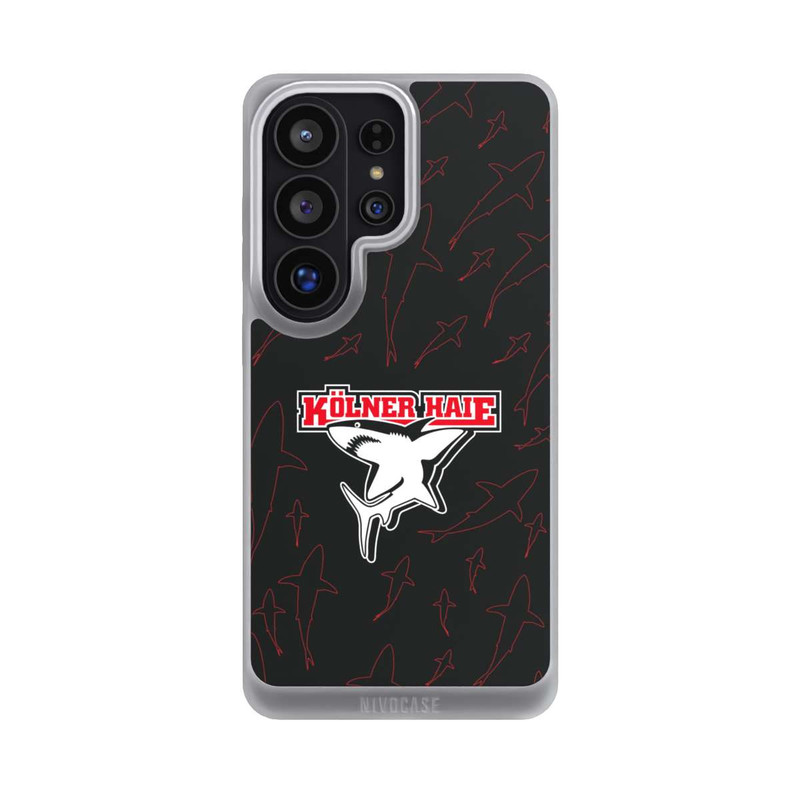 Galaxy S26 Ultra NIVOpure Haie Muster Rot