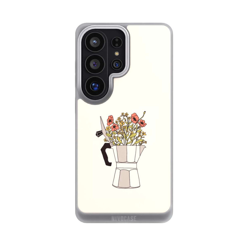 Galaxy S26 Ultra NIVOpure Moka Flowers