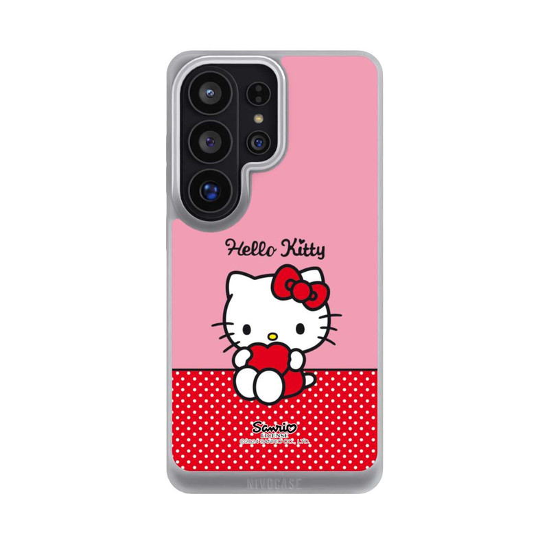 Galaxy S26 Ultra NIVOpure Hello Kitty sitzend mit Herz