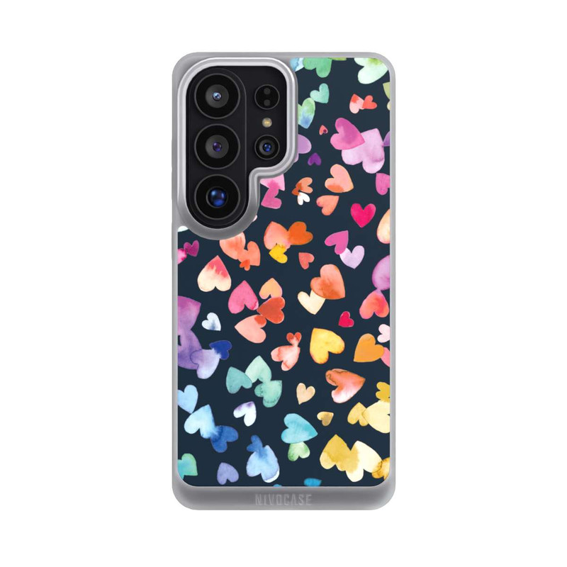 Galaxy S26 Ultra NIVOpure Valentinstag Herzen Schwarz