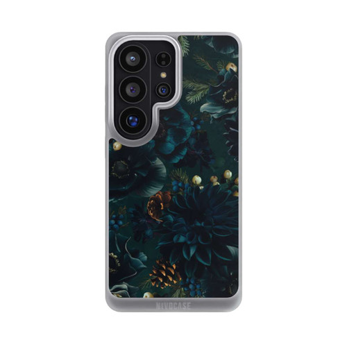 Samsung Galaxy S26 Ultra NIVOpure Blumenmuster Grün und Blau