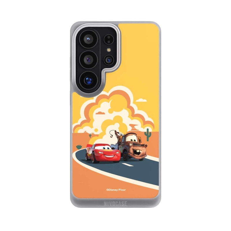 Galaxy S26 Ultra NIVOpure Disney Cars Lightning McQueen Und Hook on the Road