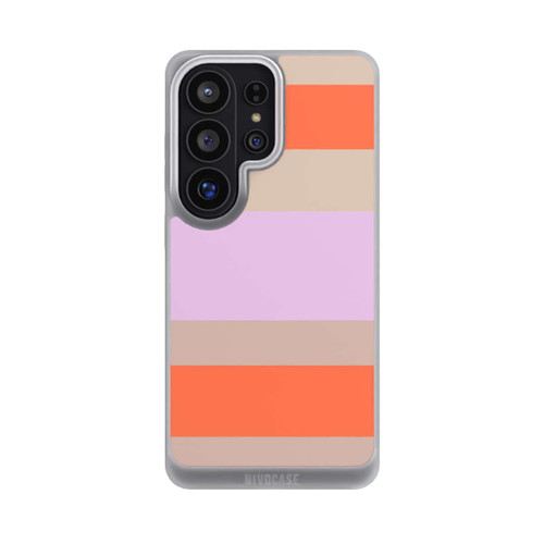Samsung Galaxy S26 Ultra NIVOpure Moca Lila Orange Stripes