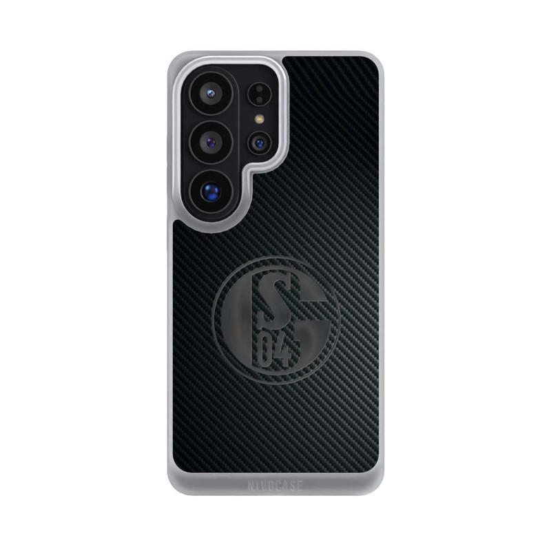Galaxy S26 Ultra NIVOpure Schalke 04 Carbon Look