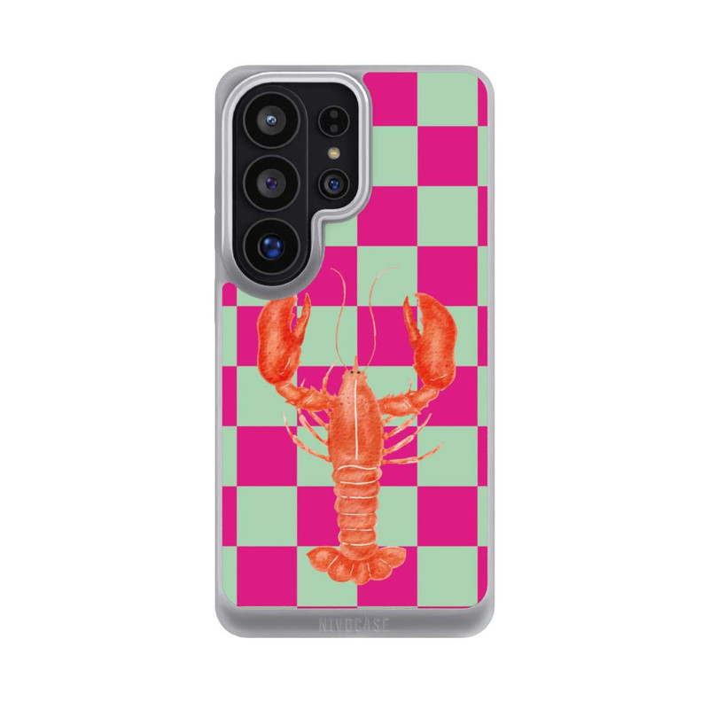 Galaxy S26 Ultra NIVOpure Pink Checkers Lobster