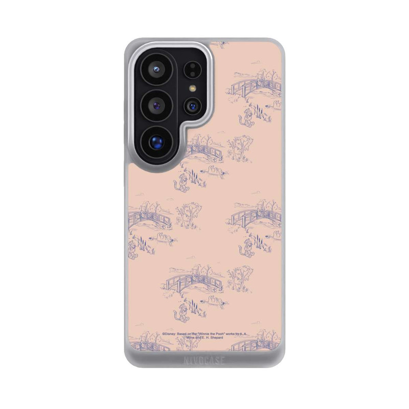 Galaxy S26 Ultra NIVOpure Winnie Puuh Keramik Muster Brücke Pink