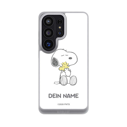 Samsung Galaxy S26 Ultra NIVOpure Snoopy And Woodstock Cuddling Personalisierbar