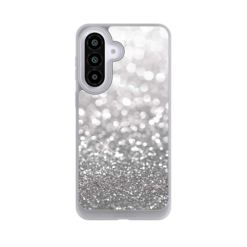 Samsung Galaxy A57 5G NIVOpure Pluie de Paillettes Argentées Look
