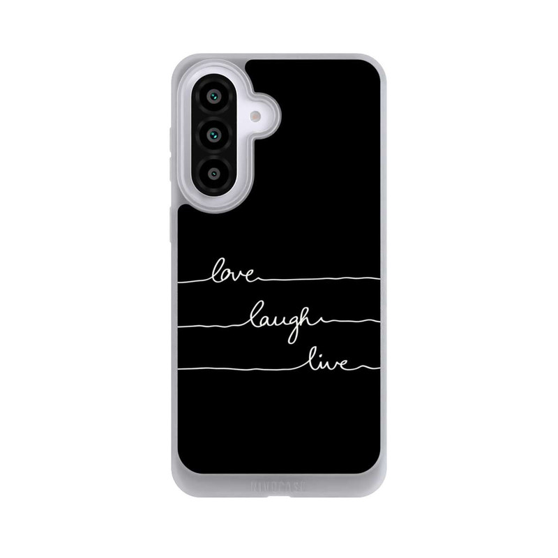Galaxy A57 5G NIVOpure Love Laugh Live white/black