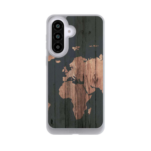 Samsung Galaxy A57 5G NIVOpure Wooden World Map