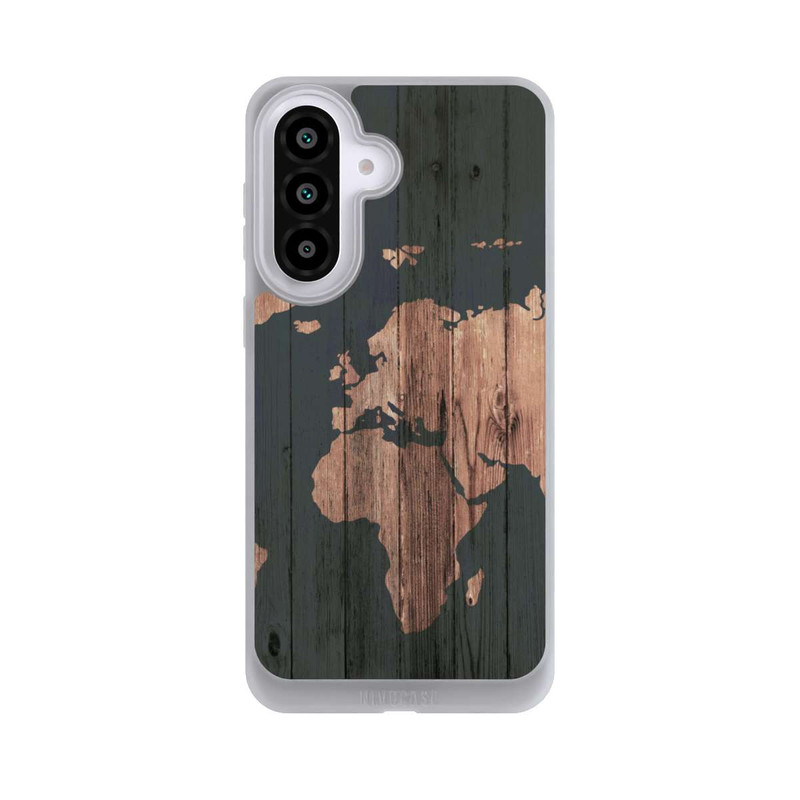 Galaxy A57 5G NIVOpure Wooden World Map