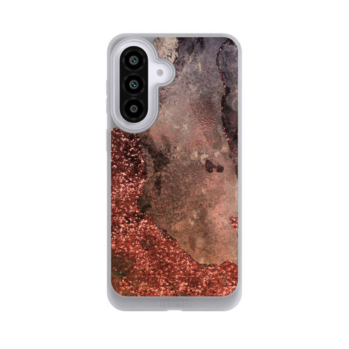 Samsung Galaxy A57 5G NIVOpure  Brauner Glitzer Marmorlook