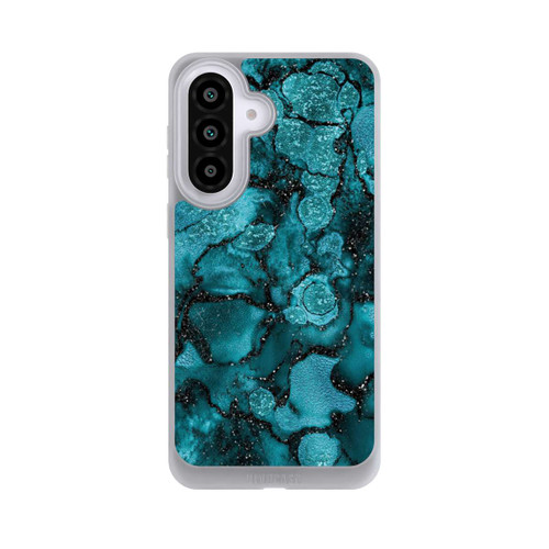 Samsung Galaxy A57 5G NIVOpure  Blauer Glitzerlook