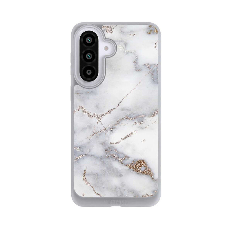Galaxy A57 5G NIVOpure Silberglitzer Marmorlook