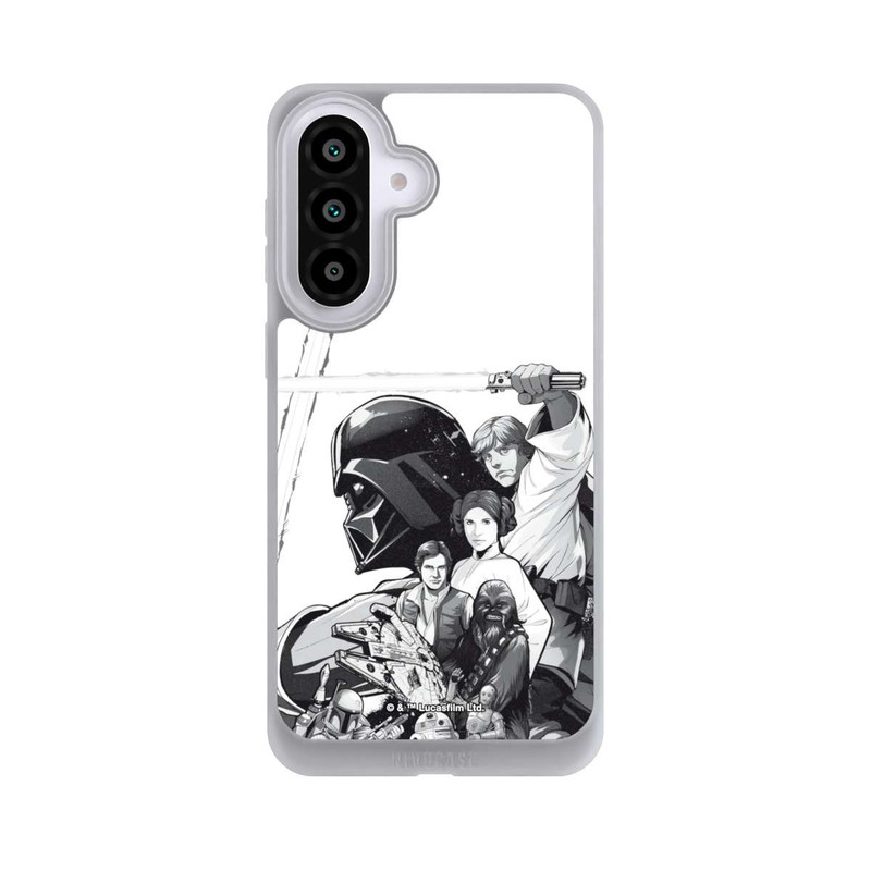 Galaxy A57 5G NIVOpure StarWars Charaktere - Schwarz-Weiß
