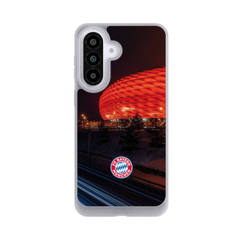 Samsung Galaxy A57 5G NIVOpure Allianz Arena at night FCB