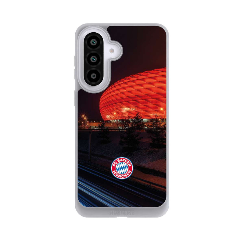Galaxy A57 5G NIVOpure Allianz Arena at night FCB