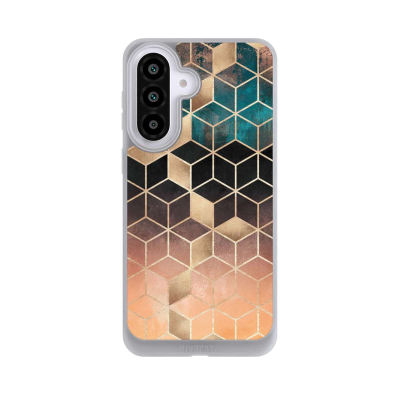 Galaxy A57 5G NIVOpure Ombre Traum Würfel Gold Druck
