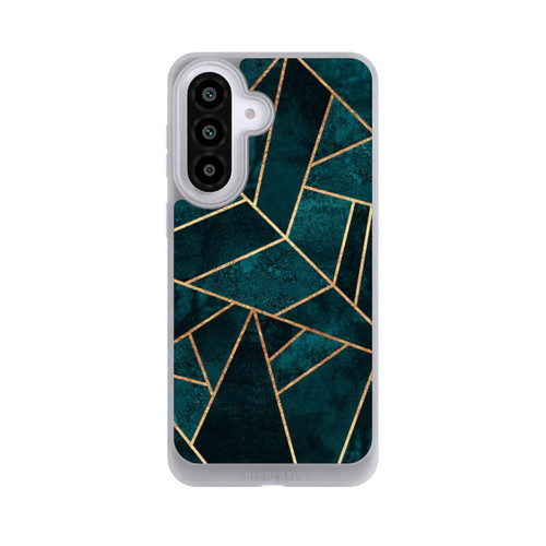 Samsung Galaxy A57 5G NIVOpure Tief Blaugrün Stein Gold Druck