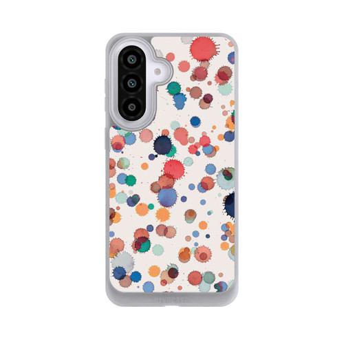 Samsung Galaxy A57 5G NIVOpure Tropfen Aquarell Textur Blau Gelb