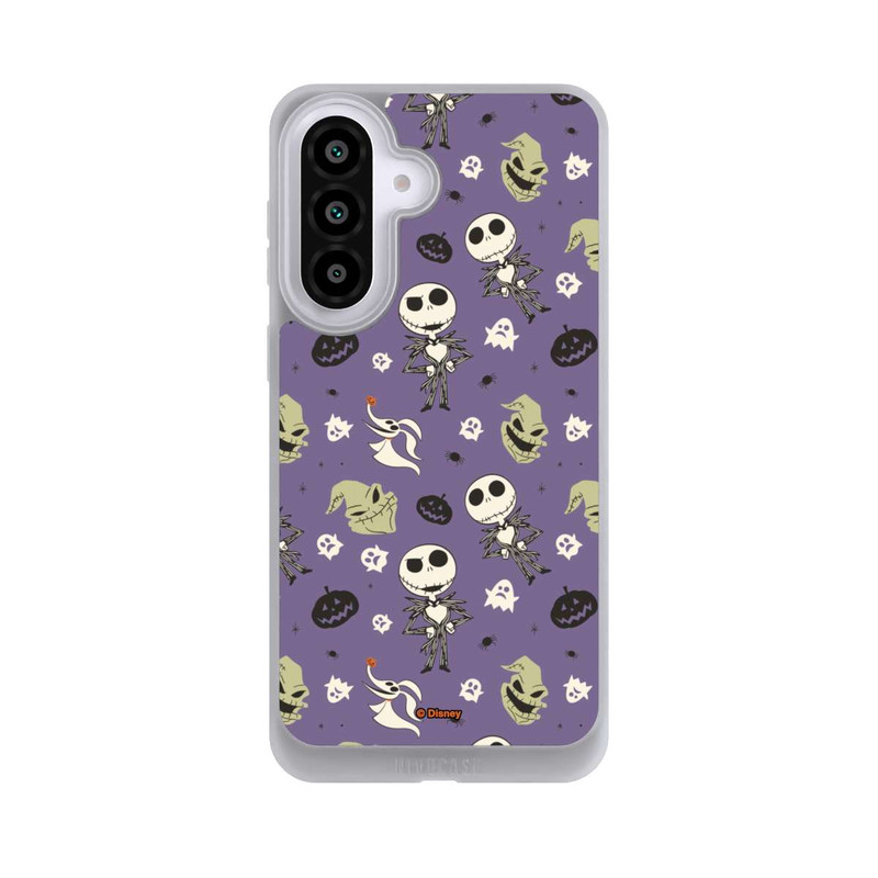 Galaxy A57 5G NIVOpure Jack Purple Pattern Tim Burtons Nightmare before Christmas