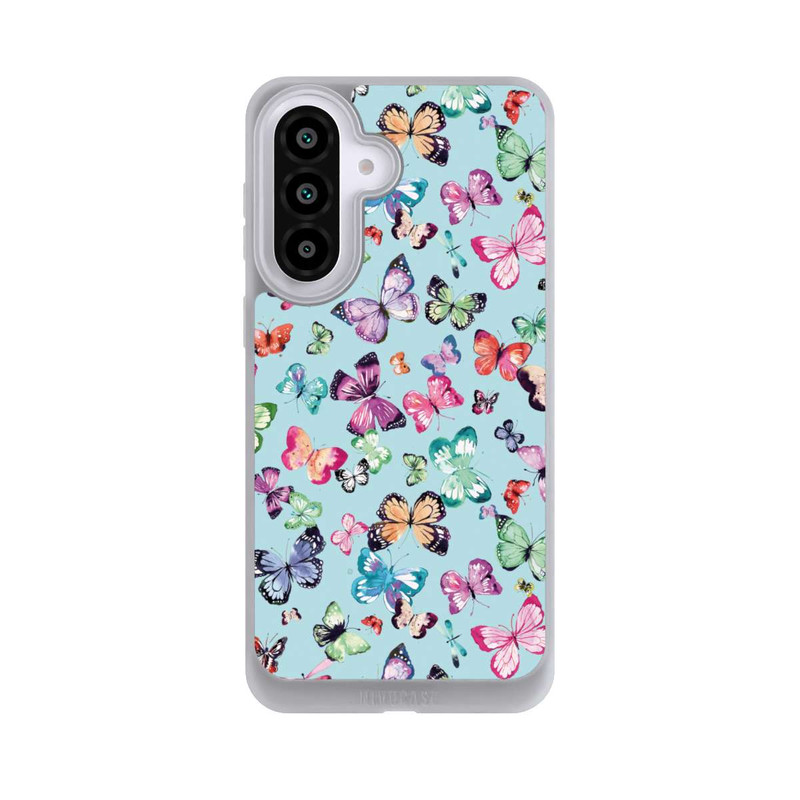 Galaxy A57 5G NIVOpure Schmetterlinge rosa orange blau