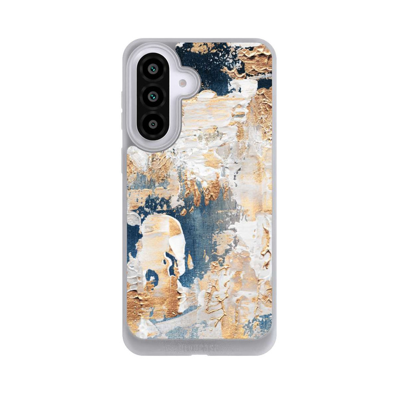 Galaxy A57 5G NIVOpure Abstraktion Blau und Gold