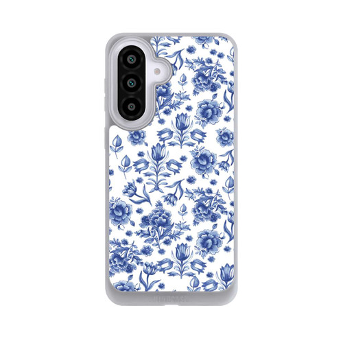 Samsung Galaxy A57 5G NIVOpure Blaues Blumenmuster