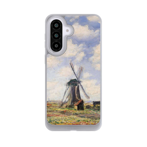 Samsung Galaxy A57 5G NIVOpure Tulip Fields with the Rijnsburg Windmil by Claude Monet