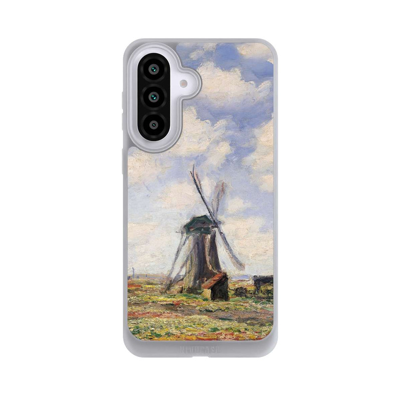 Galaxy A57 5G NIVOpure Tulpenfelder mit der Rijnsburger Windmühle von Claude Monet