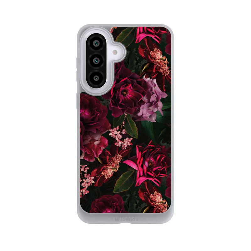 Galaxy A57 5G NIVOpure Dark Red and Pink Flowers