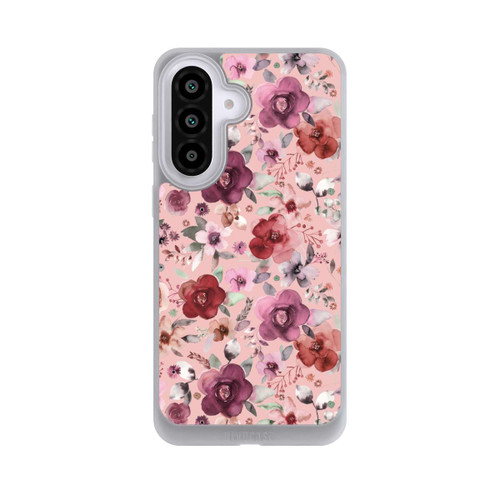 Samsung Galaxy A57 5G NIVOpure Üppiger romantischer Blumenstrauß rosa
