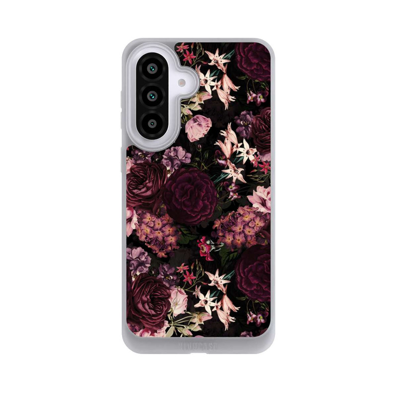 Galaxy A57 5G NIVOpure Blumentapete dunkelviolett