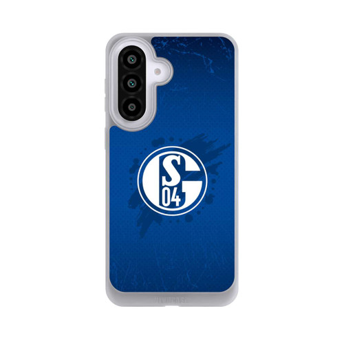 Samsung Galaxy A57 5G NIVOpure Schalke 04 Farbe Fleck Blau