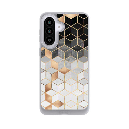 Samsung Galaxy A57 5G NIVOpure Würfel dunkel und gold